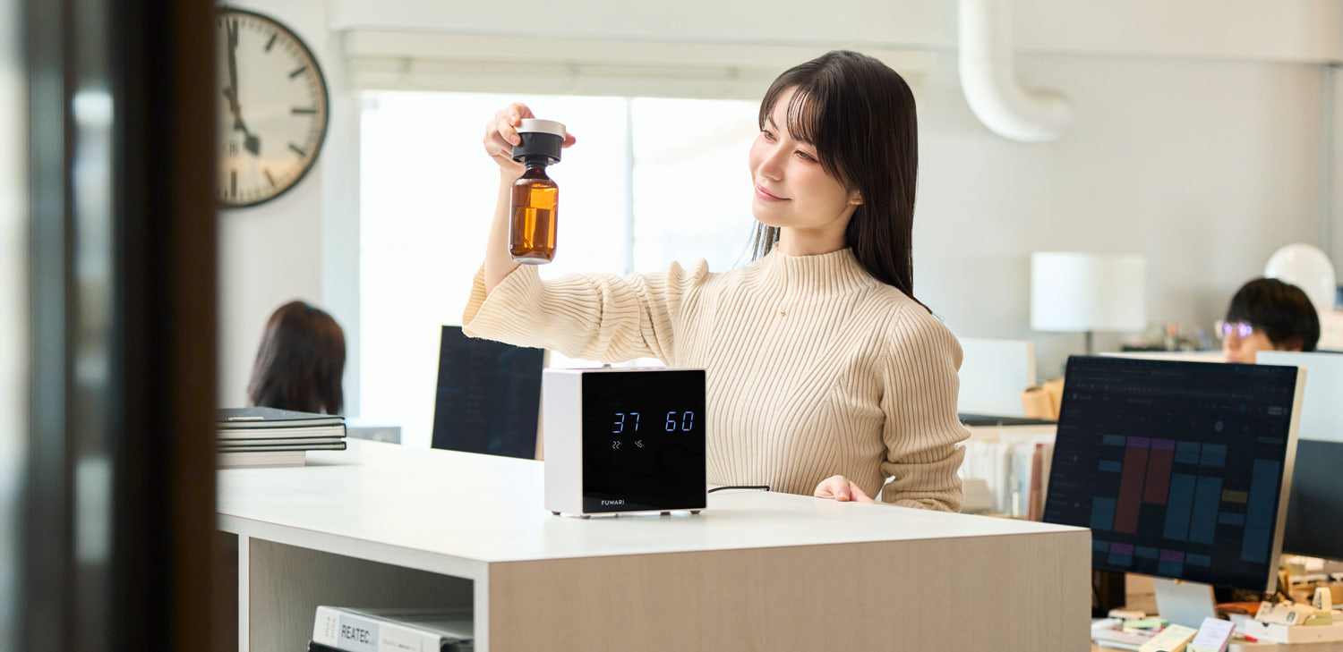 お届けFUWARI PRO｜静音アロマディフューザーレンタル 月額8,250円・大